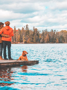 At the lake