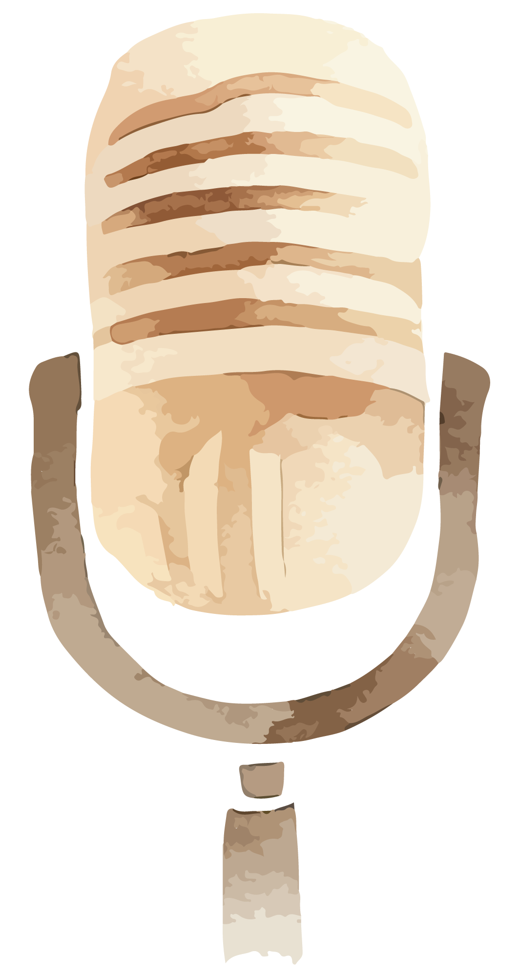 Vintage Microphone Illustration