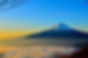 Lever du soleil sur le mont Fuji