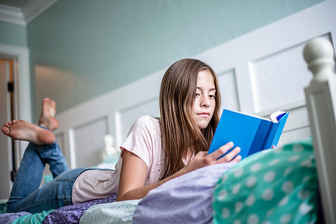 Girl Reading Book