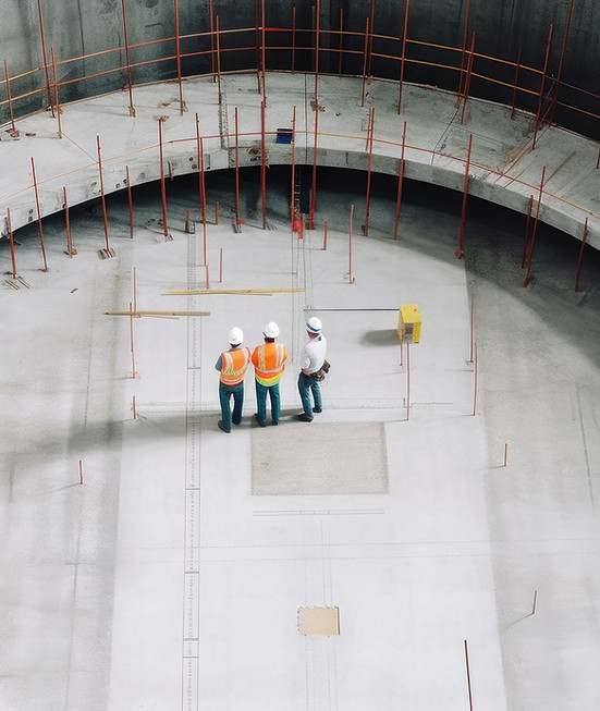 Architects at Construction Site