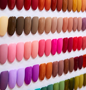 Meerkleurige Nagels Palet