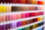 Palette d’ongles multicolores
