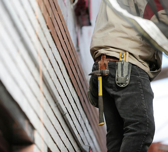 Worker with Tool Belt