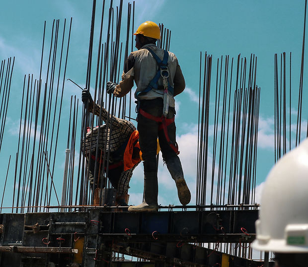 Construction Workers at the Site