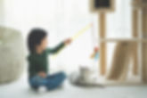 Kid Playing With Cat