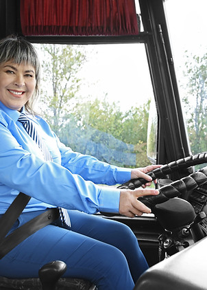 Happy Bus Driver