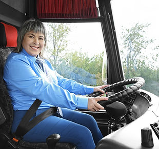 Happy Bus Driver