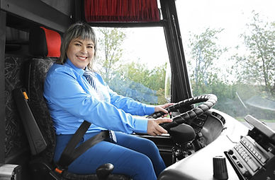 Happy Bus Driver