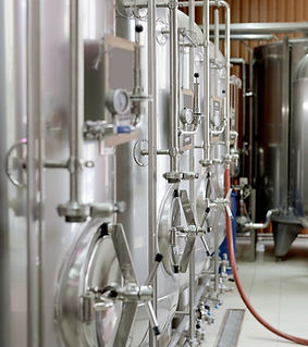 Modern Beer Brewery