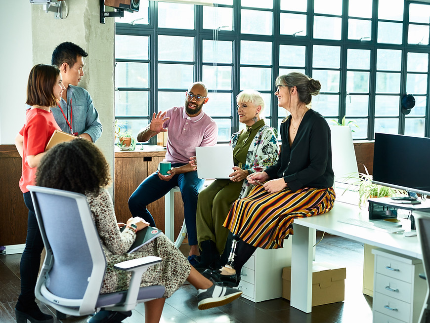 Diverse Office Meeting