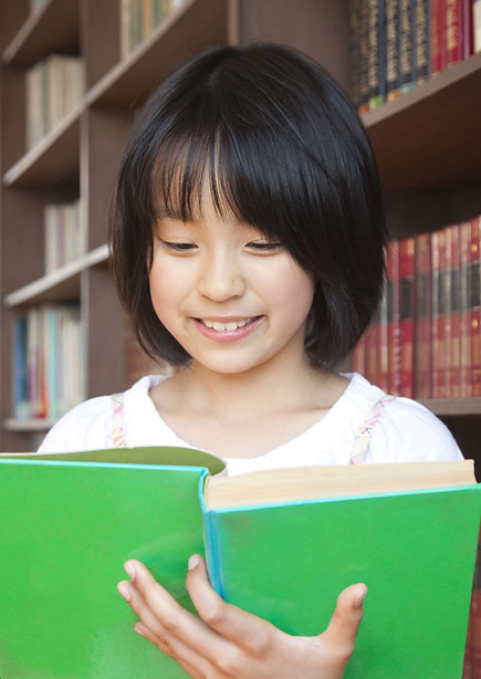 Girl Reading a Book