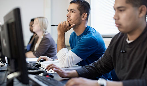 Students in Computer Class