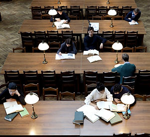 People in Library