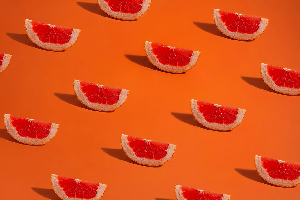 Grapefruit Slices Pattern