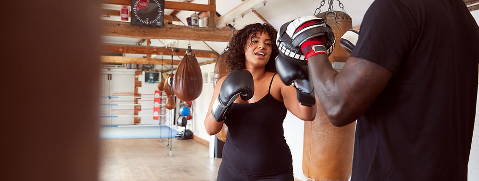 Boxing Training Session