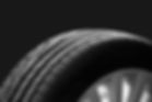 car tire on dark background
