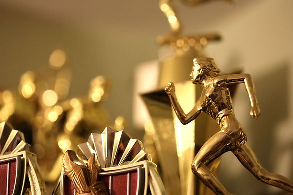 Trofeos deportivos de oro