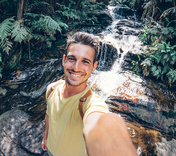Selfie in the Woods