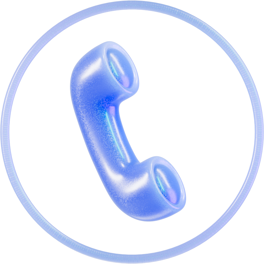 Blue Phone Icon