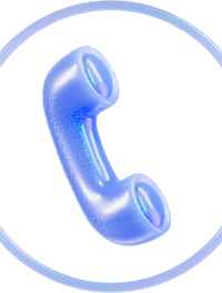 Blue Phone Icon