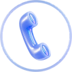 Blue Phone Icon