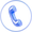 Blue Phone Icon