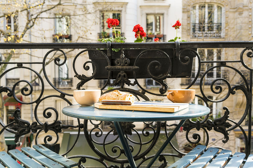 Morning Coffee on the Terrace