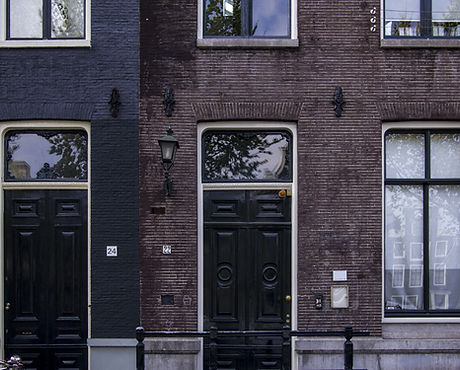 Voorgevel in Amsterdam