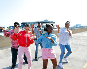 Dancing on Rooftop