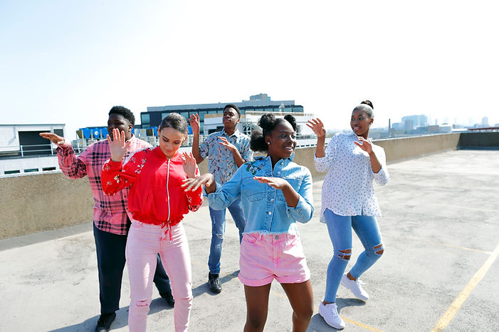 Dancing on Rooftop