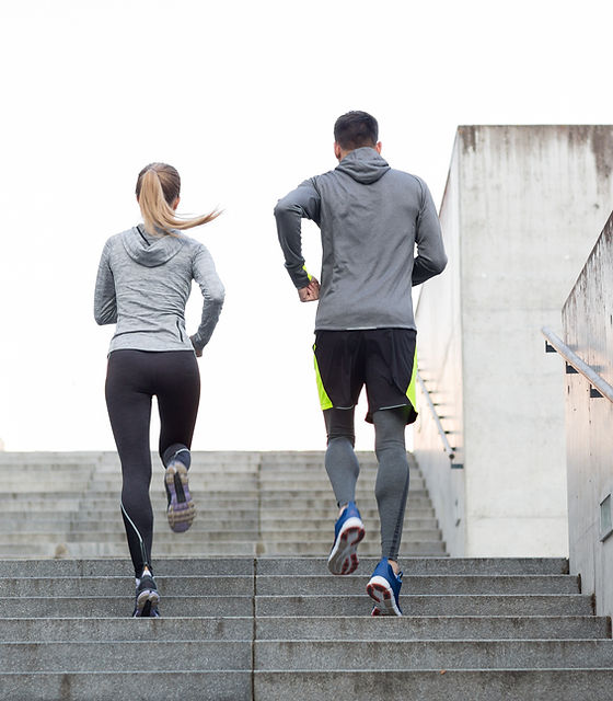 Couple on a Run