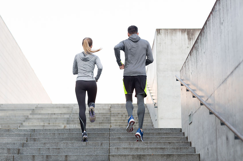 Couple on a Run