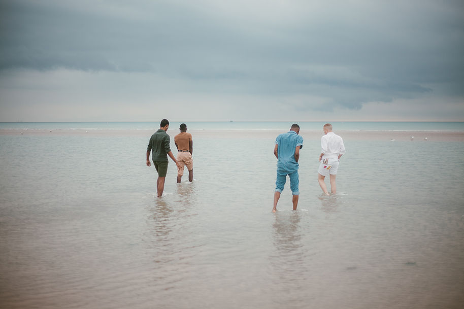 Men on Beach