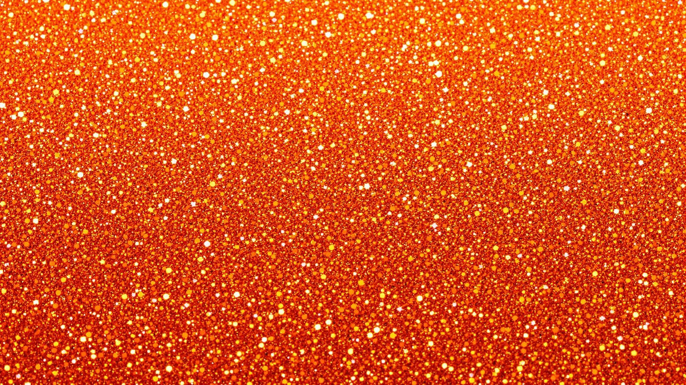 Orange Glitter Texture
