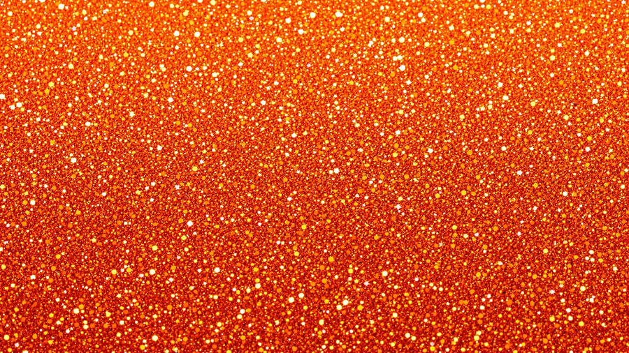 Orange Glitter Texture