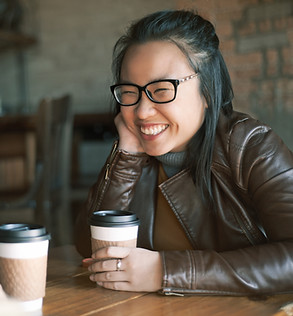 Friends Having Coffee