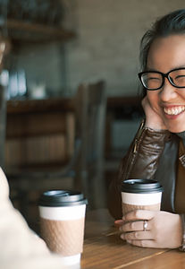 Friends Having Coffee