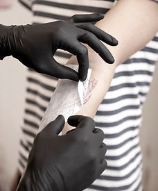 Tattoo Placement Process