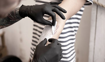 Processus de placement de tatouage