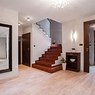 House's spacious hallway