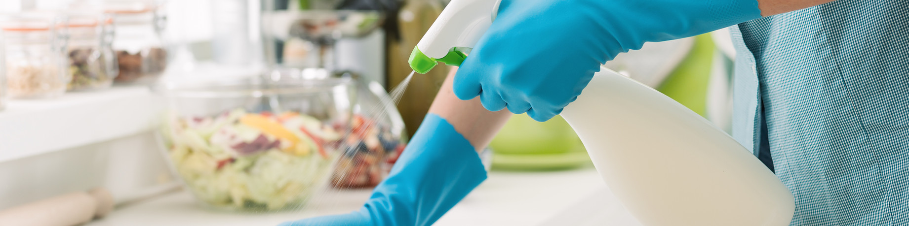 Cleaning the Counter