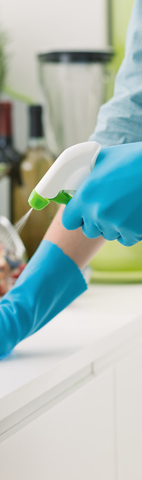 Cleaning the Counter