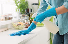 Kitchen Cleaning Scene