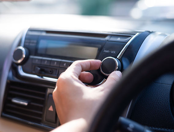 Adjusting Car Stereo