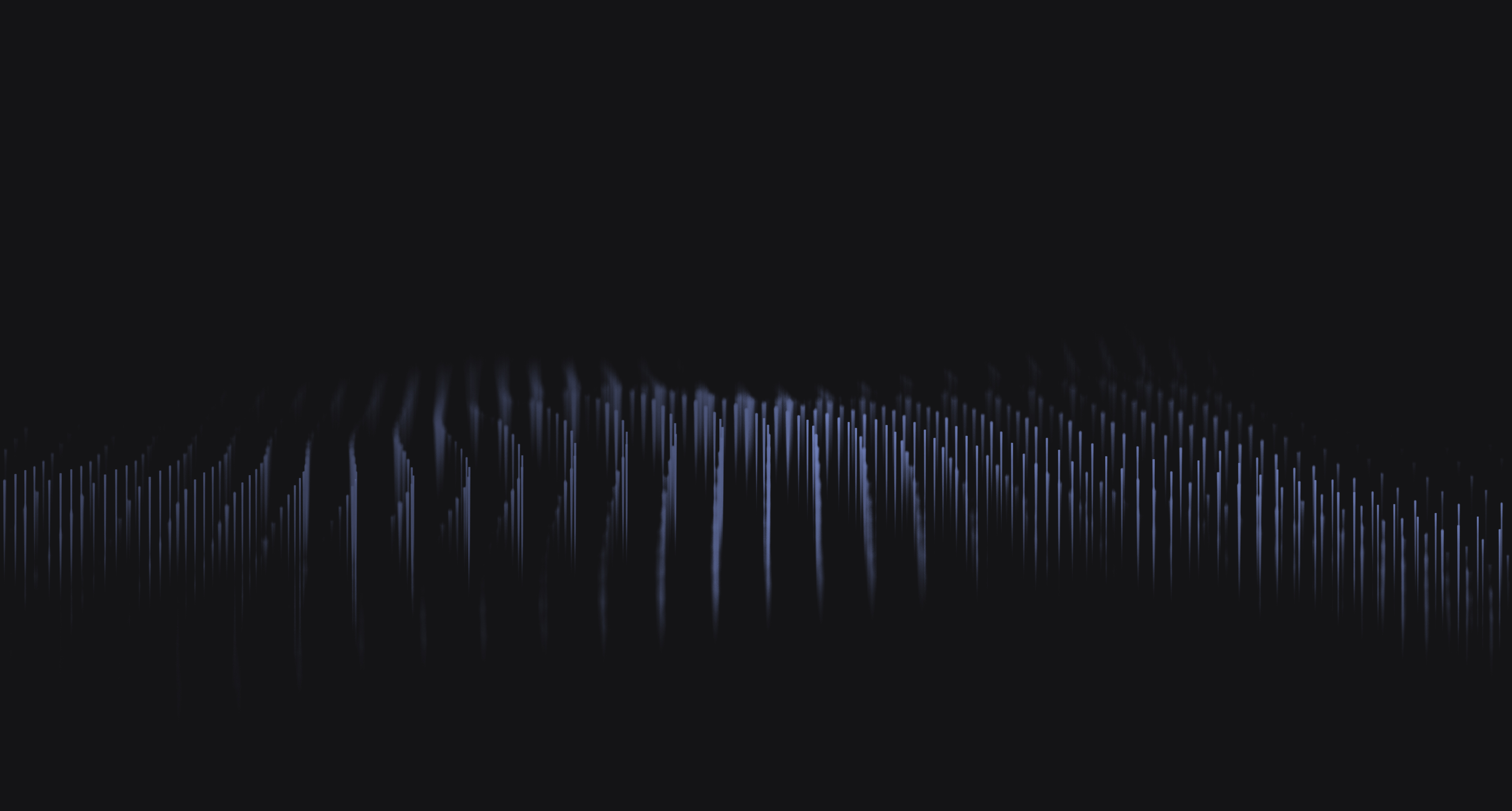 Abstract blue artwork