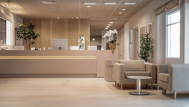 Modern Reception Area
