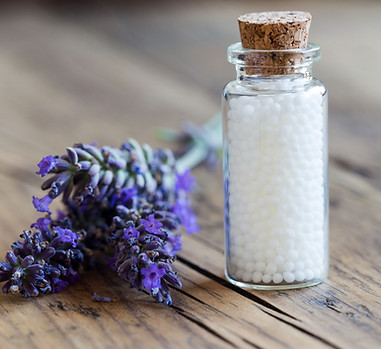 Bottles of Homeopathic Pills