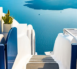 Santorini Cliffside View
