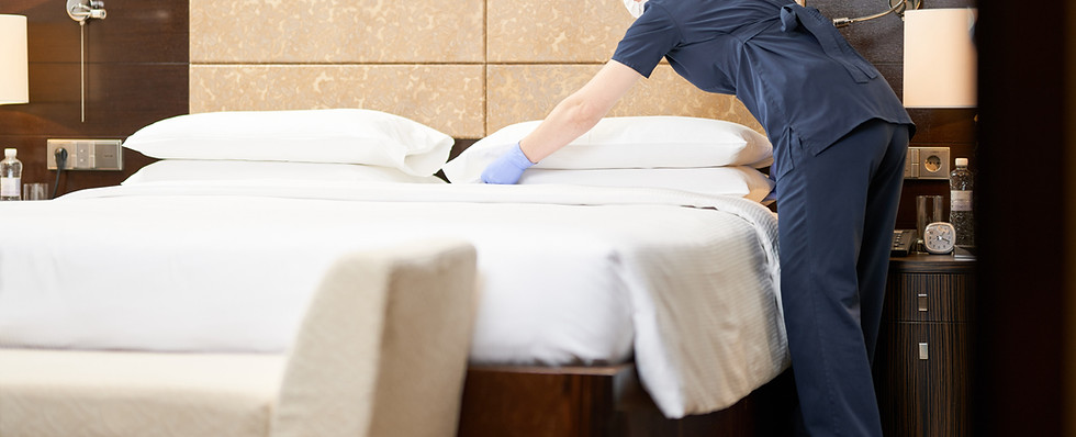 Cleaning Hotel Room